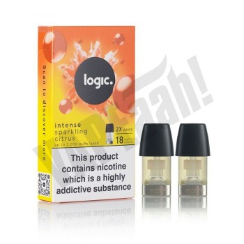 LOGIC Intense Sparkling Citrus Pods